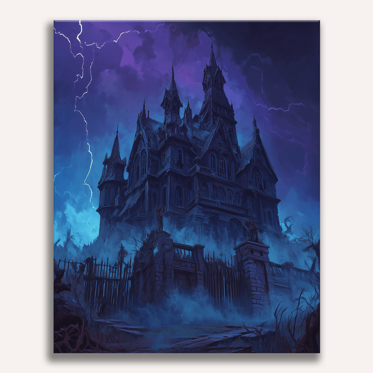 Menacing Manor - Number Artist Paint by Numbers Kits