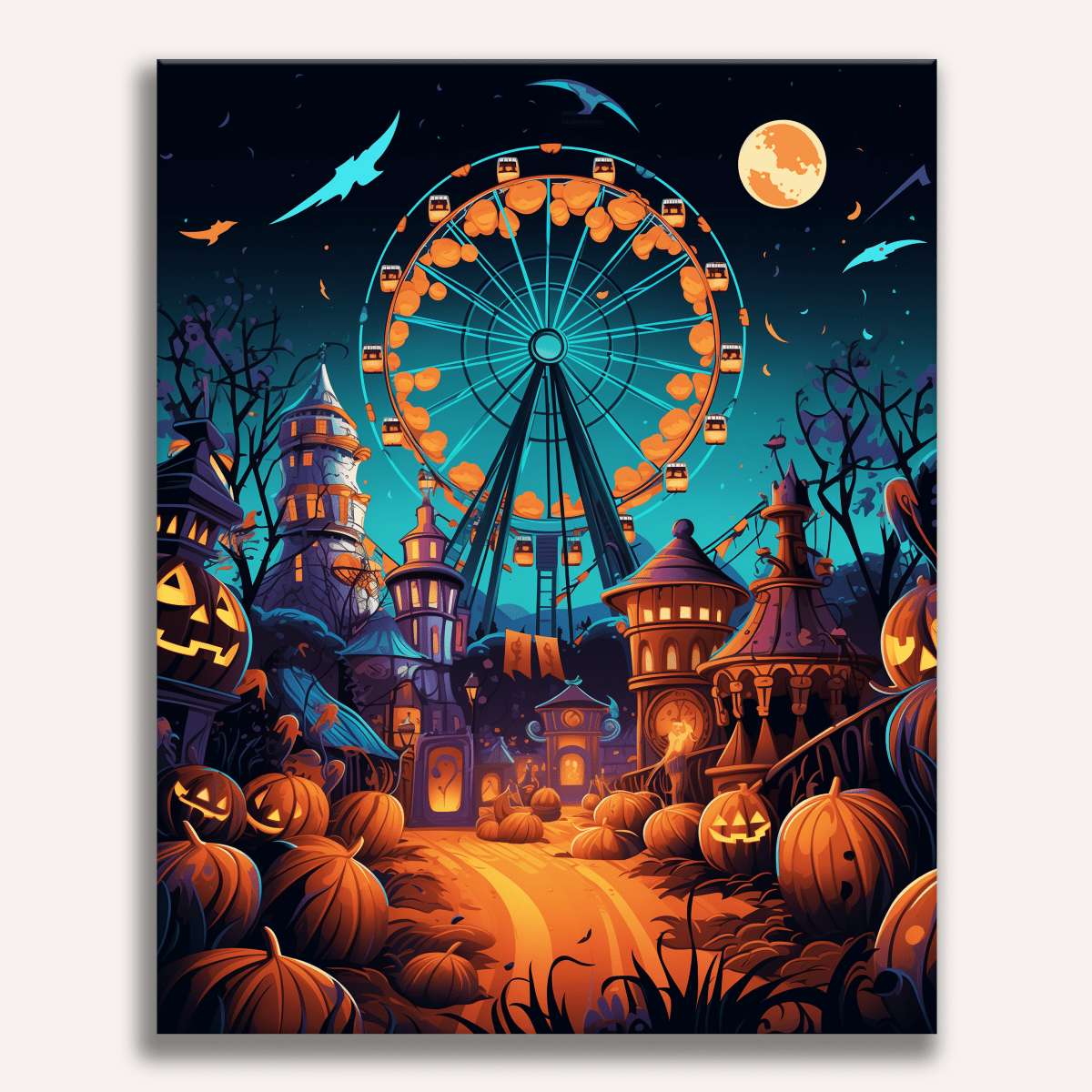 Monster Carnival - Number Artist Paint by Numbers Kits