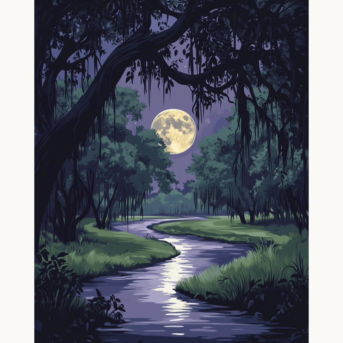 Moon River - Number Artist Paint by Numbers Kits