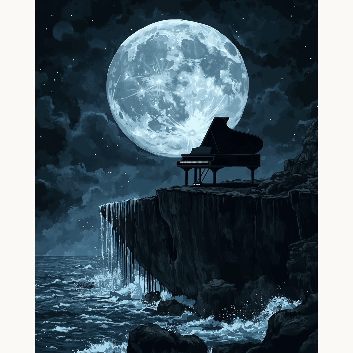 Moonlight Sonata - Number Artist Paint by Numbers Kits