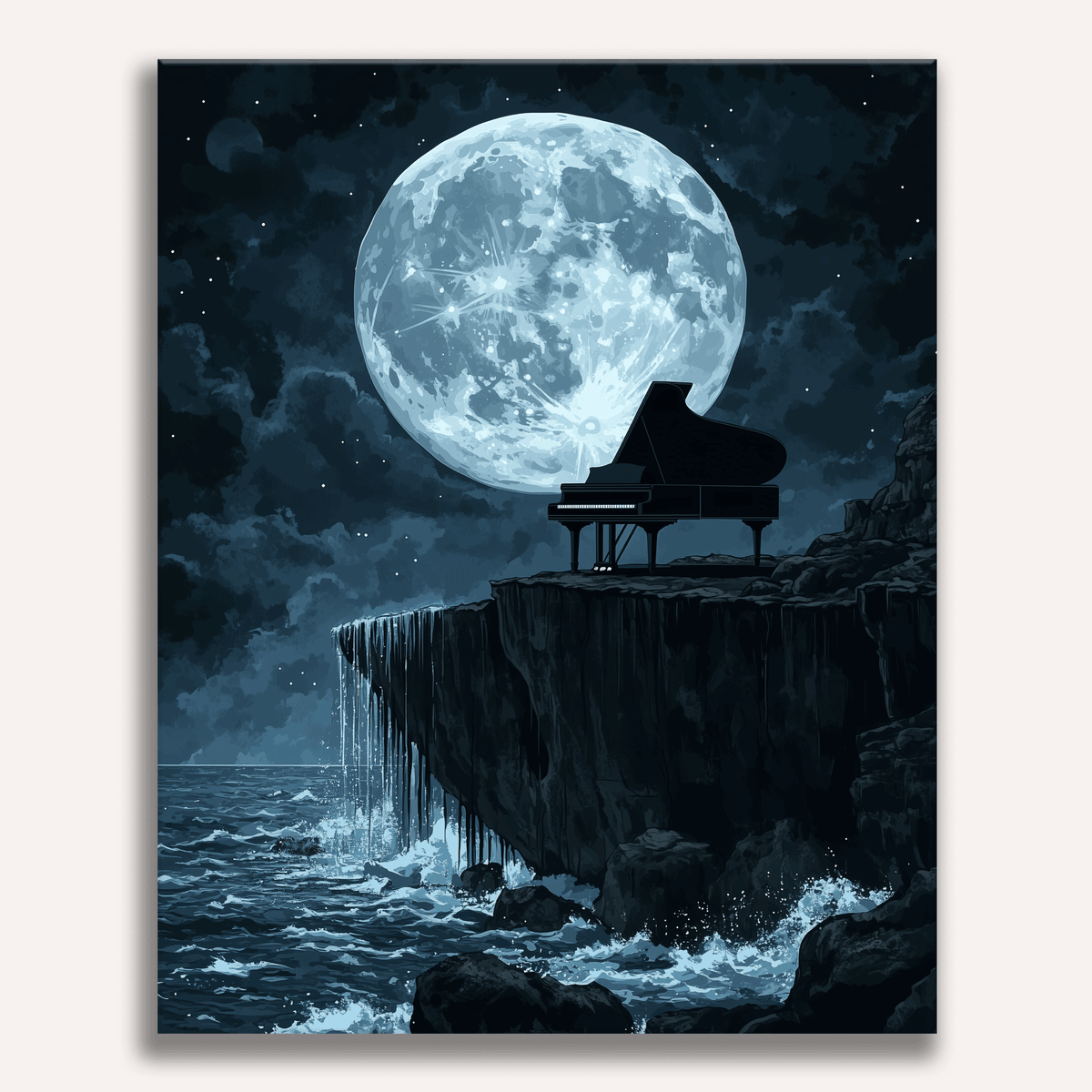 Moonlight Sonata - Number Artist Paint by Numbers Kits