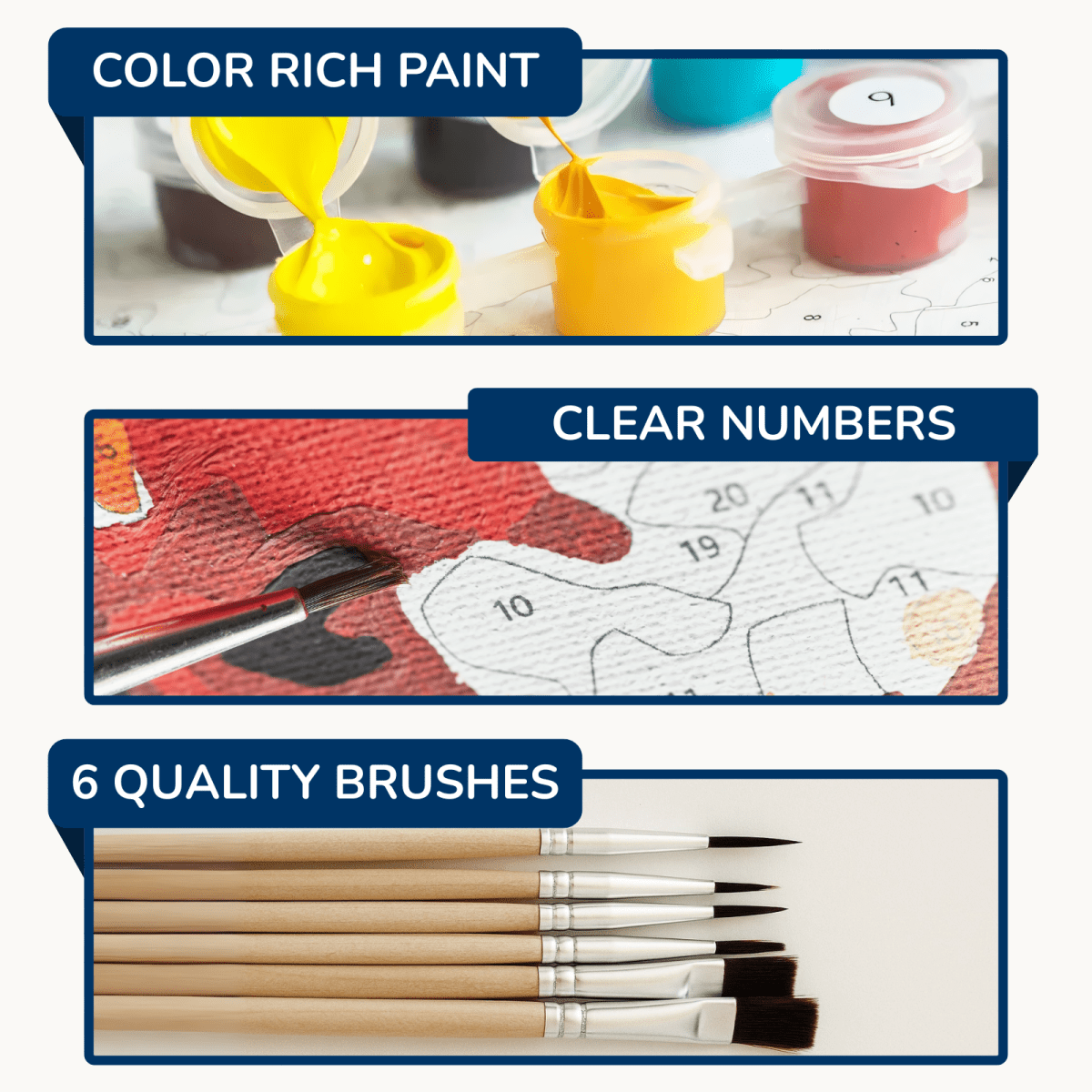 Custom Paint by Numbers Kit