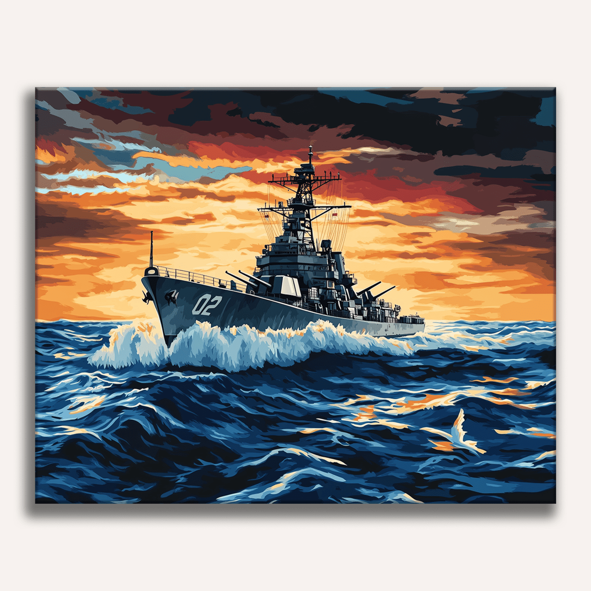 Navy Battleship