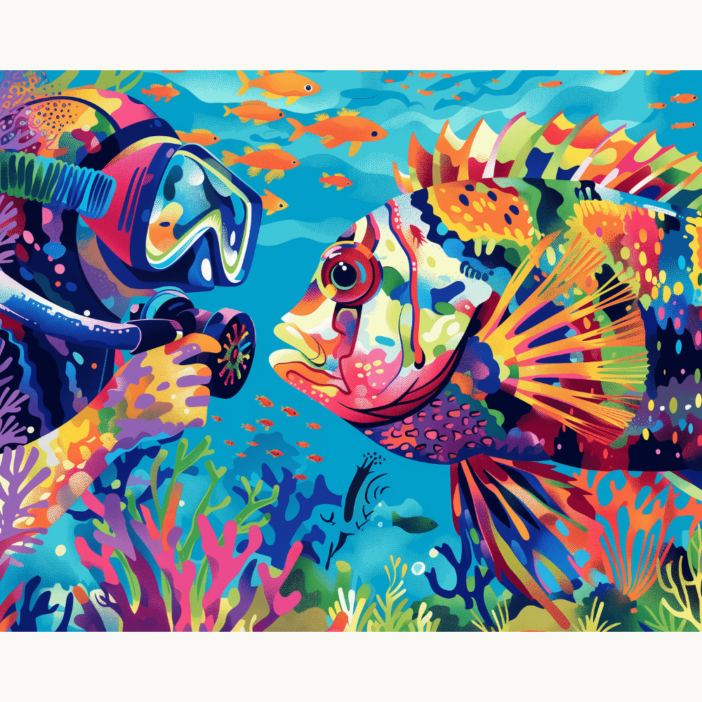 New Discovery - Number Artist Paint by Numbers Kits