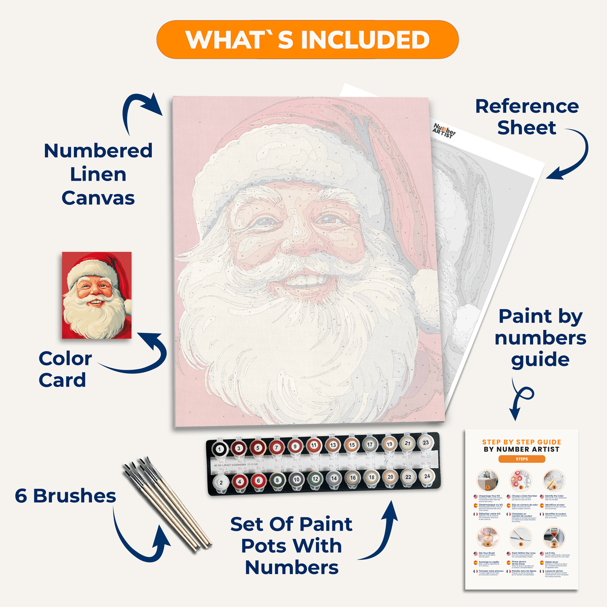 Portrait of Santa