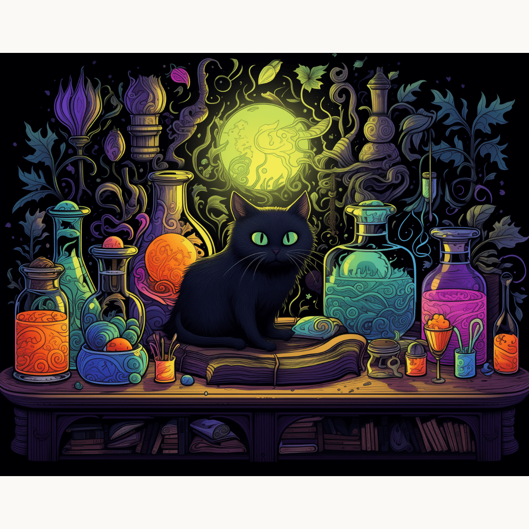Potion Table - Number Artist Paint by Numbers Kits