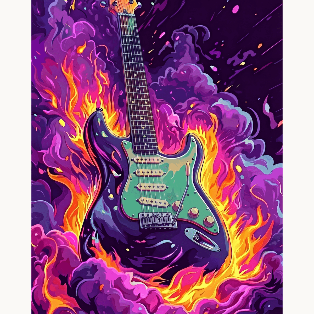 Purple Haze - Number Artist Paint by Numbers Kits