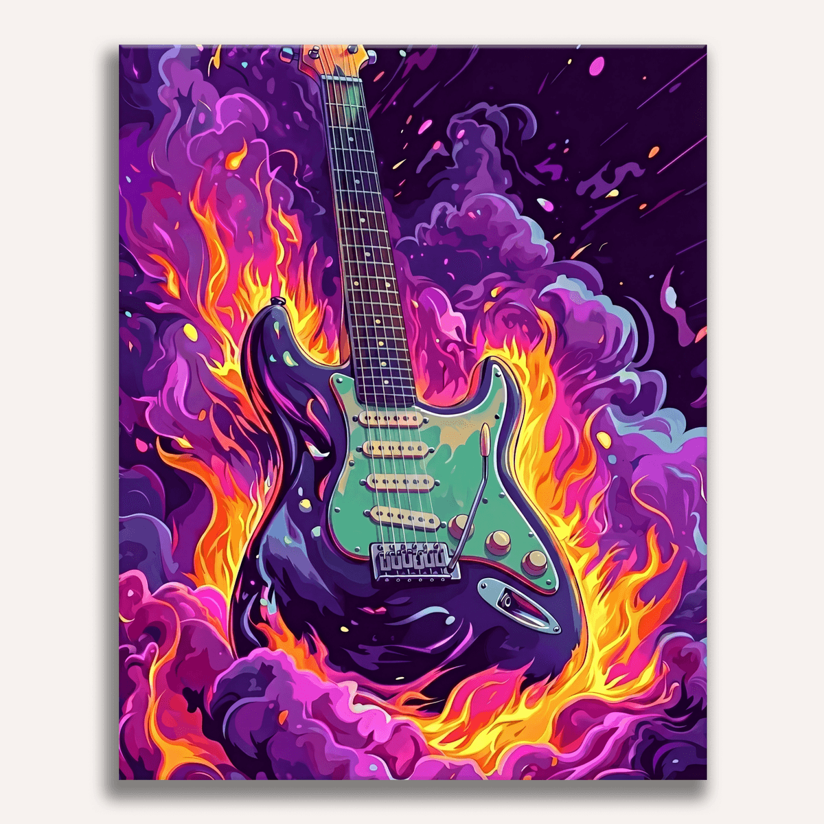 Purple Haze - Number Artist Paint by Numbers Kits