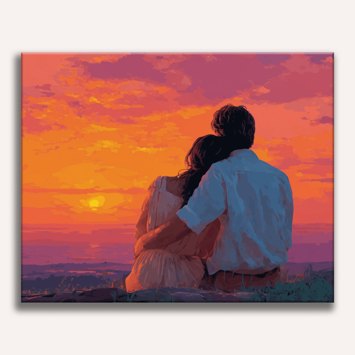 Put Your Head on my Shoulder - Number Artist Paint by Numbers Kits