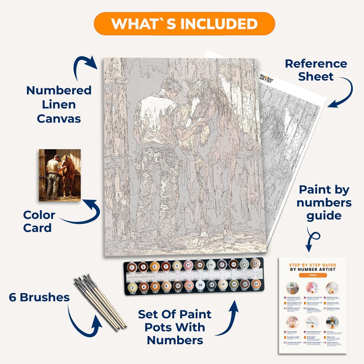 Quiet Moments - Number Artist Paint by Numbers Kits