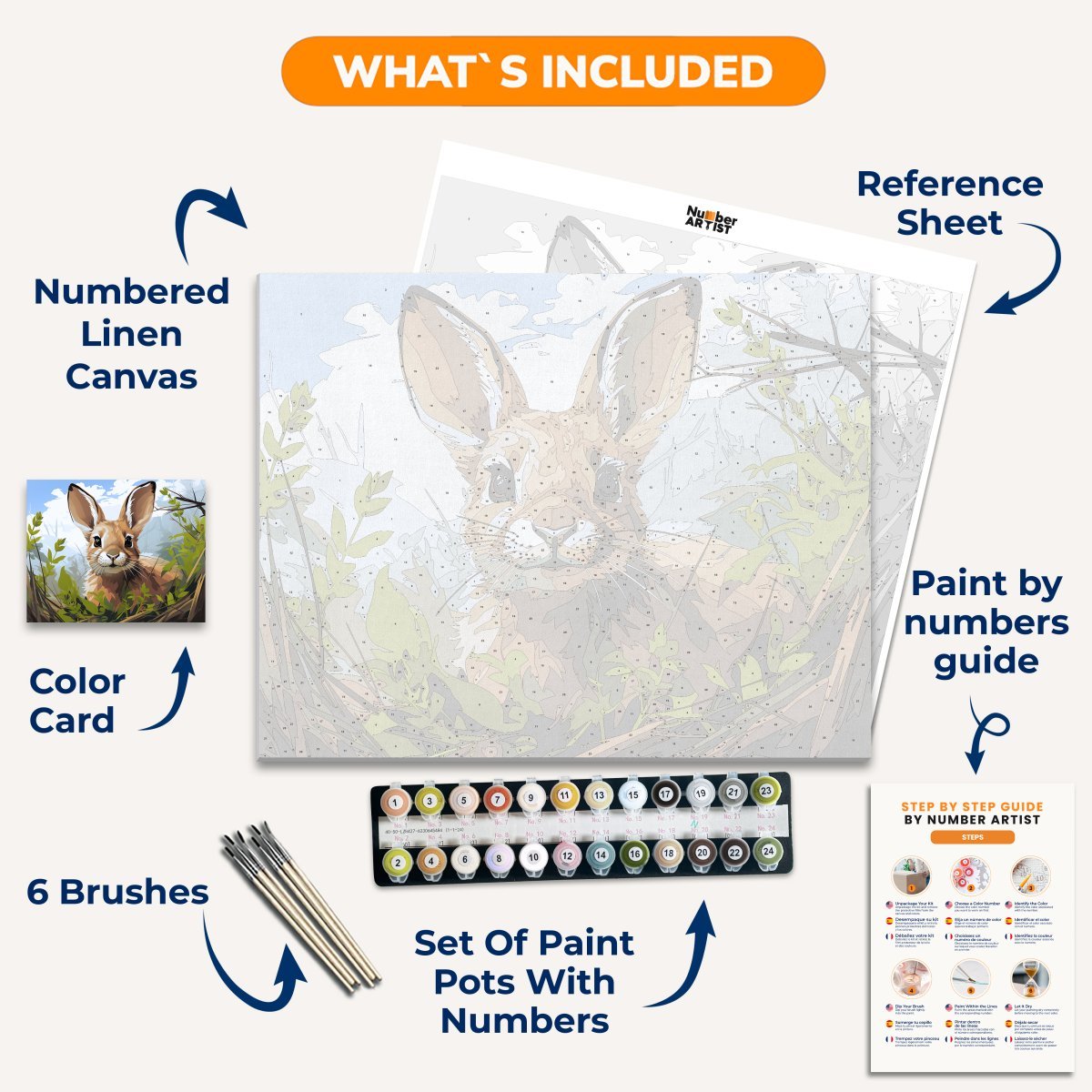 Rabbit’s Lair - Number Artist Diamond Painting Kits