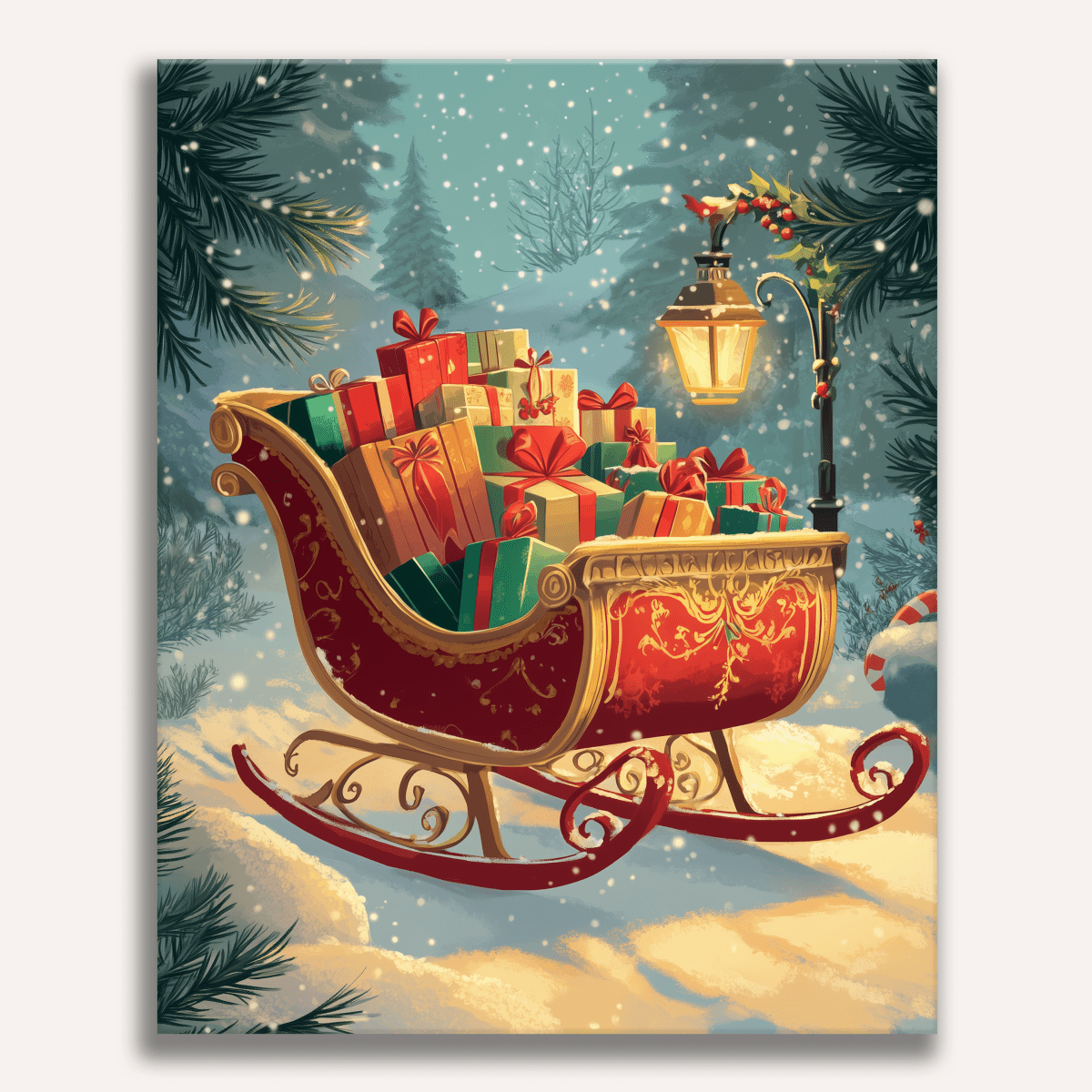 Ready for Christmas - Number Artist Paint by Numbers Kits