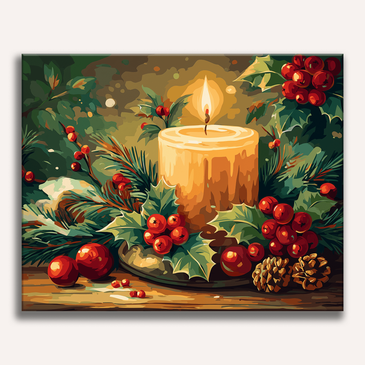 Red Berry Candle