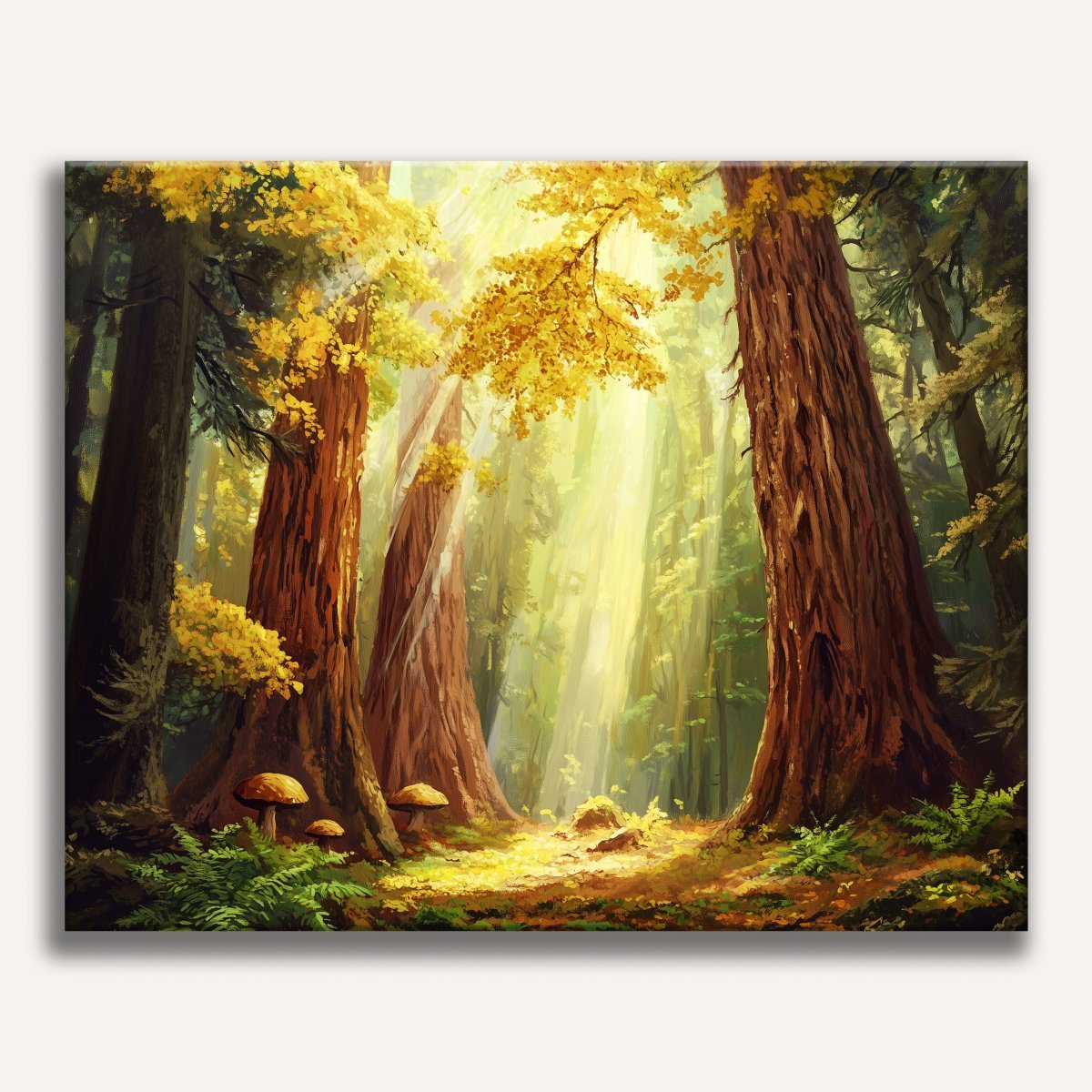 Redwood Sanctuary - Number Artist Paint by Numbers Kits
