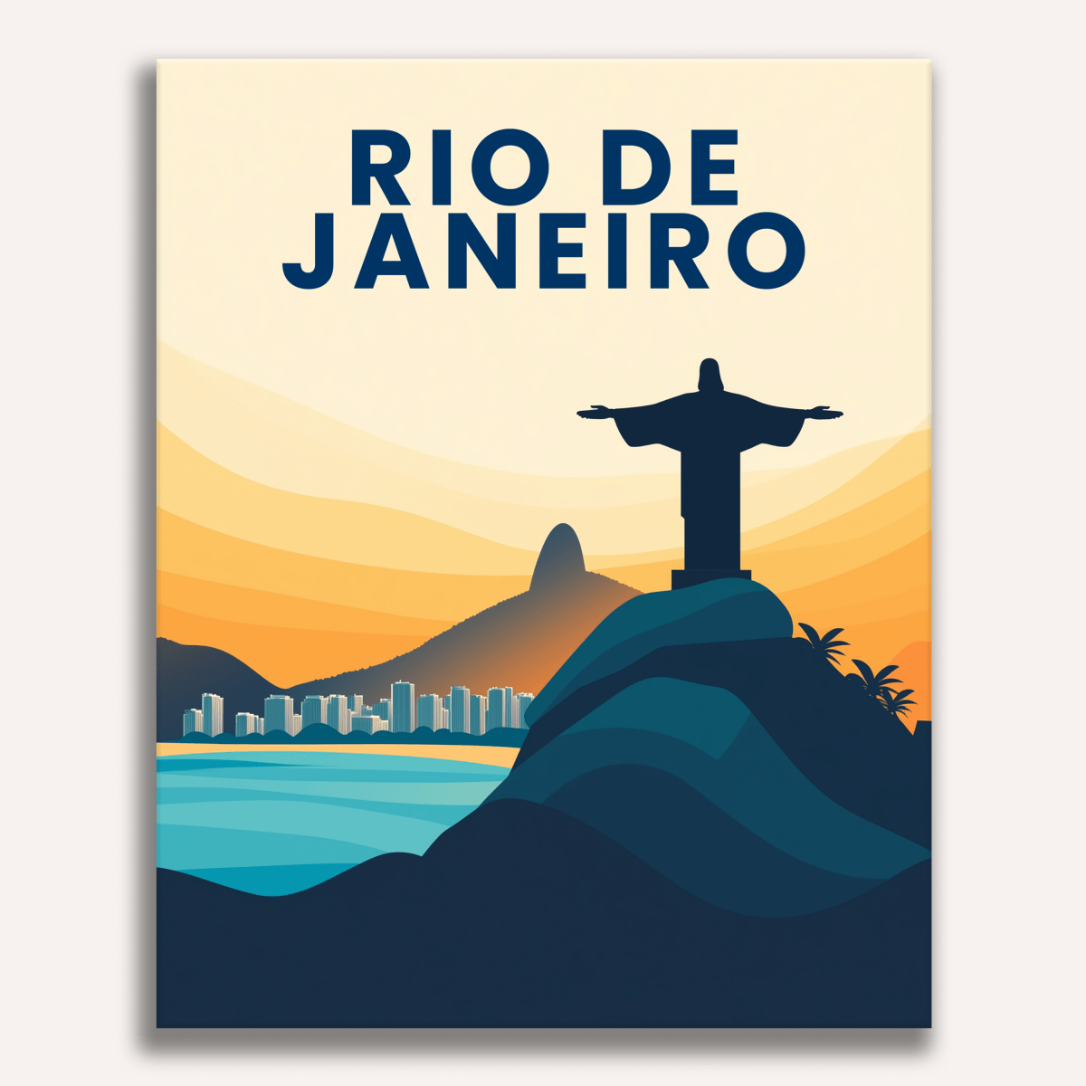 Rio de Janeiro - Number Artist Paint by Numbers Kits