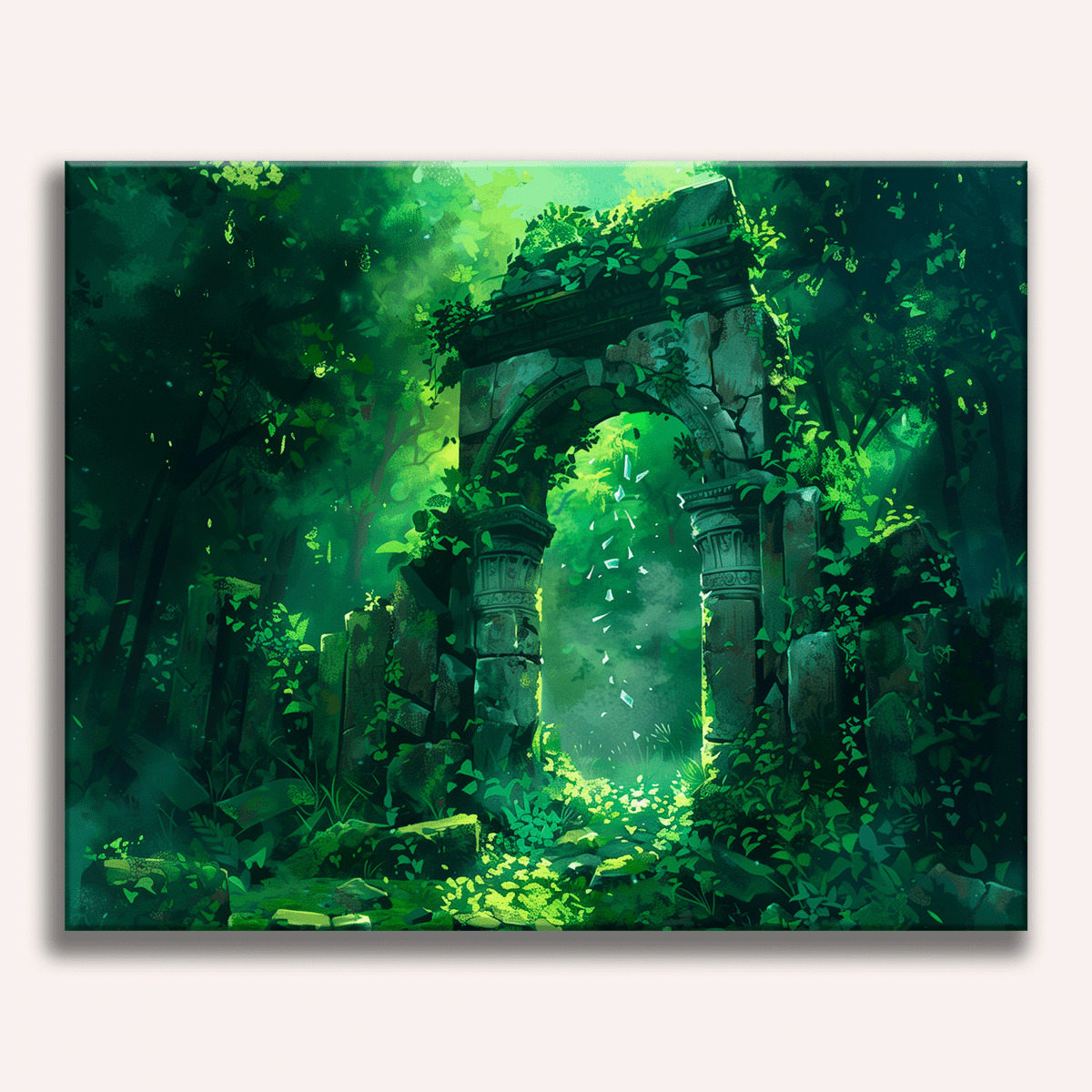 Ruined Portal - Number Artist Paint by Numbers Kits