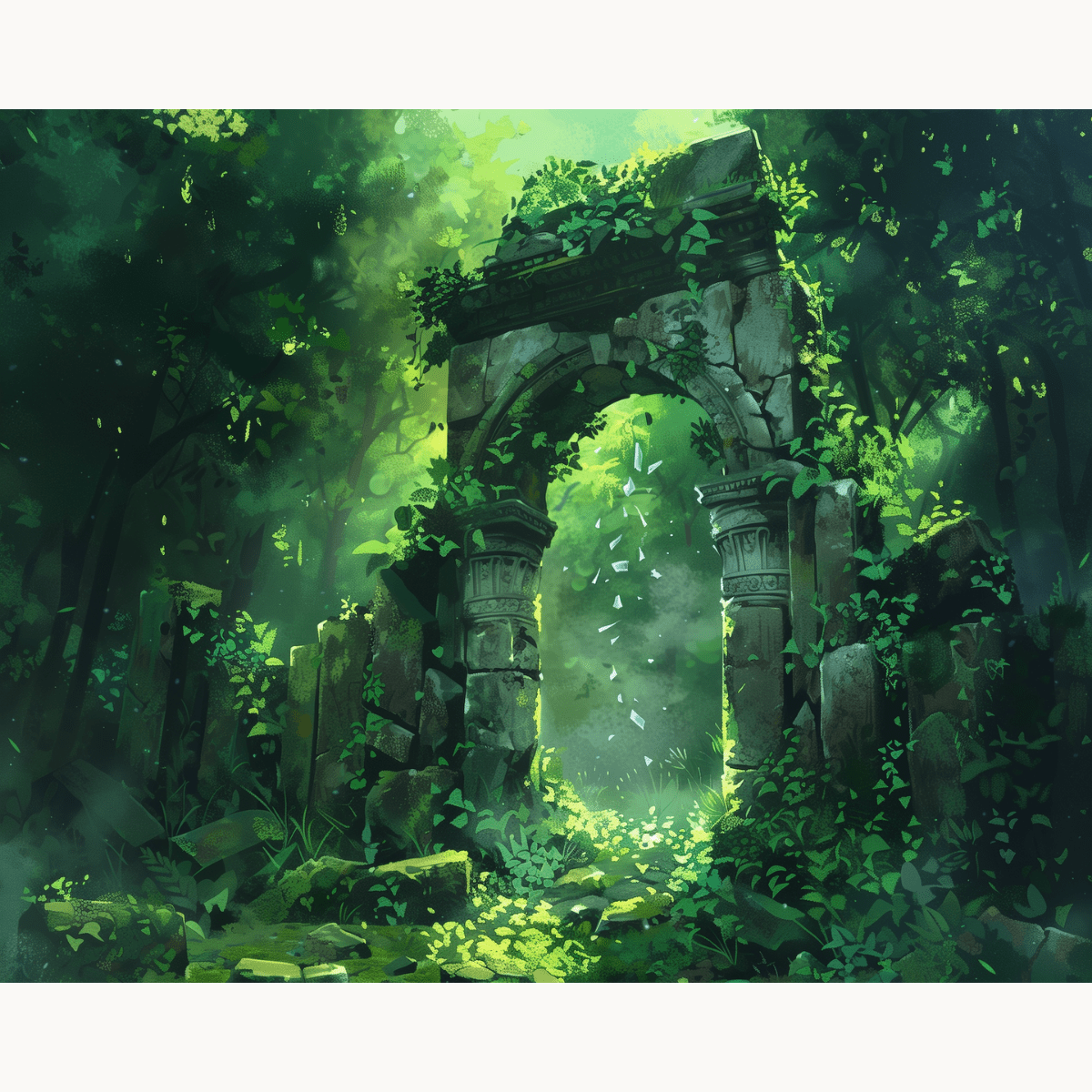Ruiniertes Portal