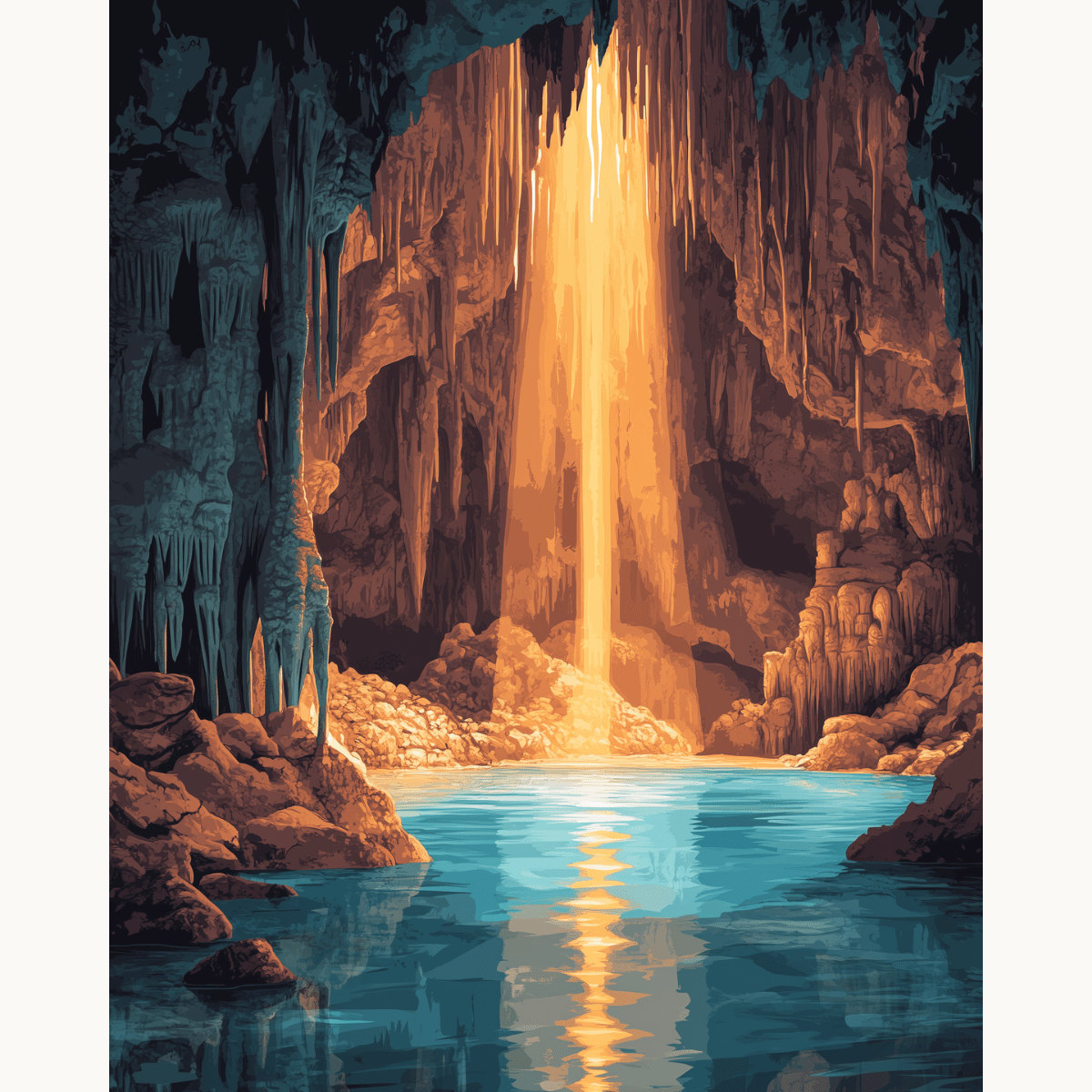 Secluded Cave