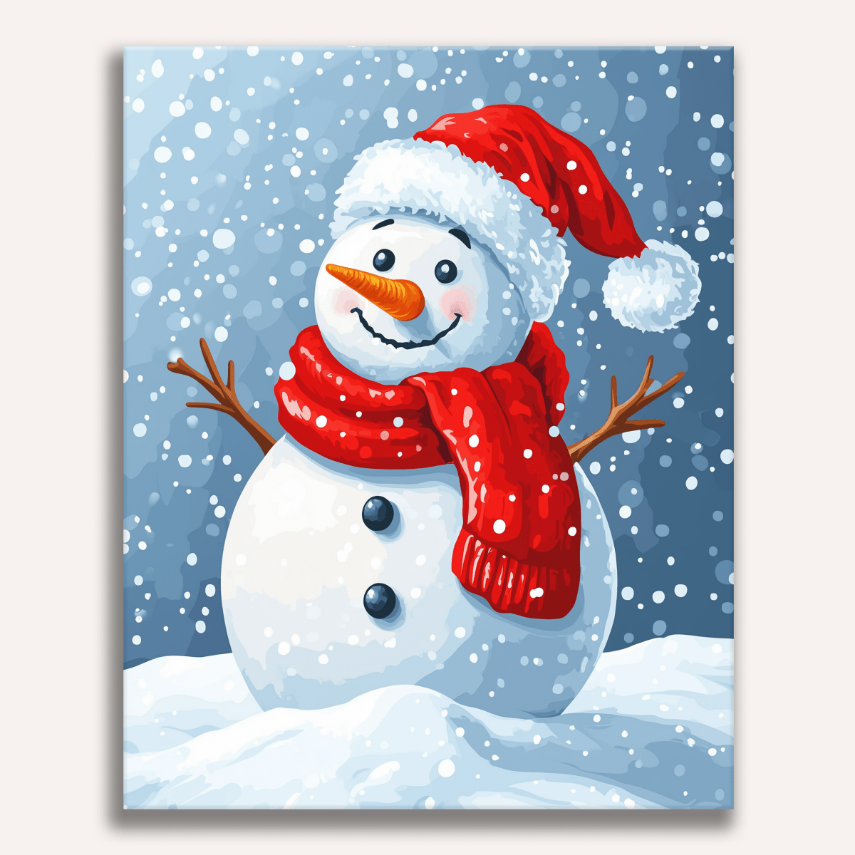 Smiling Snowman