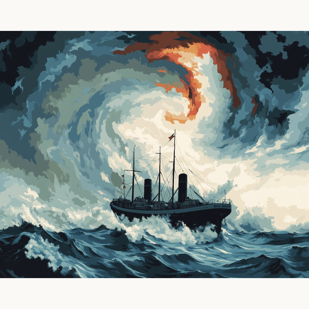 Snow Storm - Number Artist Paint by Numbers Kits