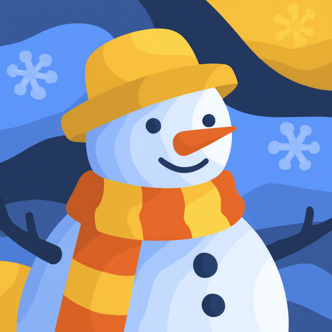 Snowman Portrait