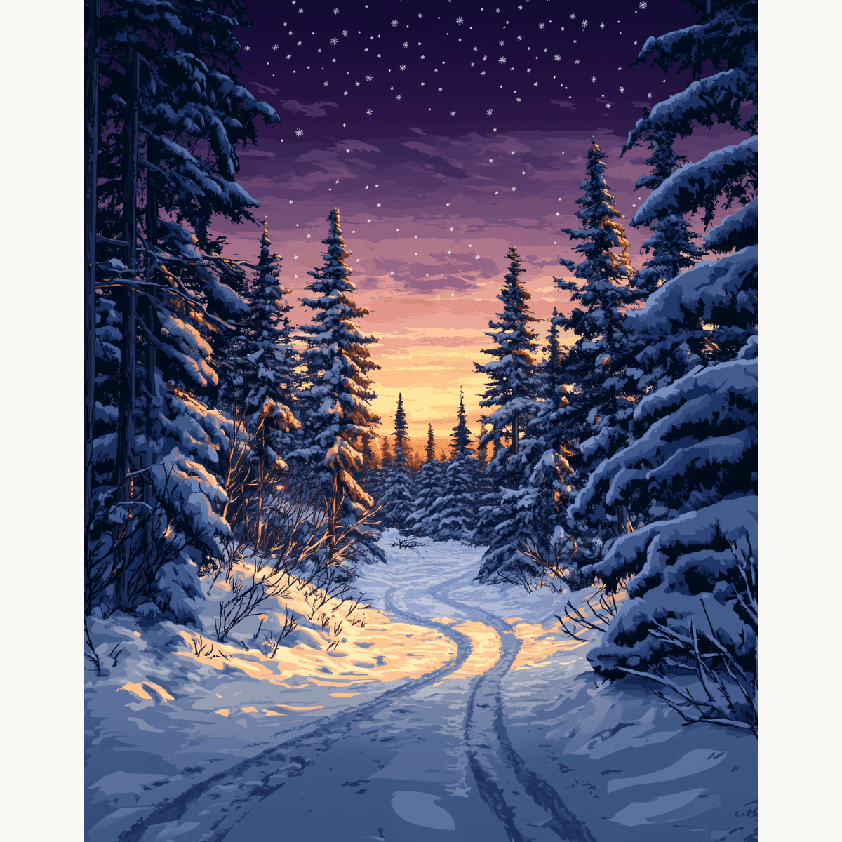 Snowy Road