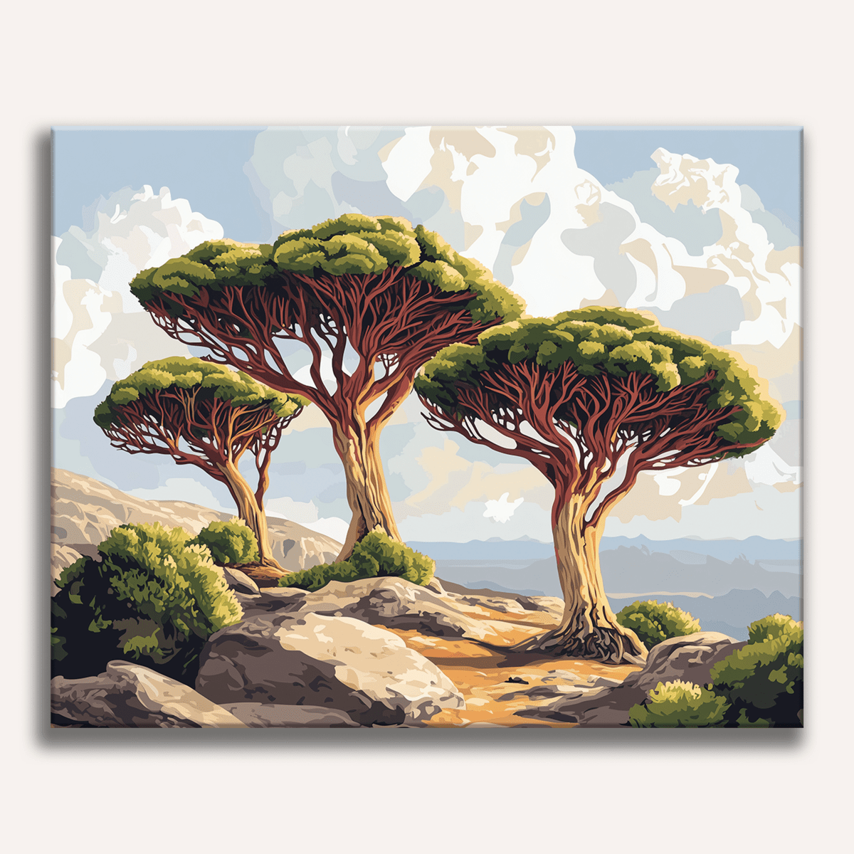 Socotra Island Paint by Numbers Kit