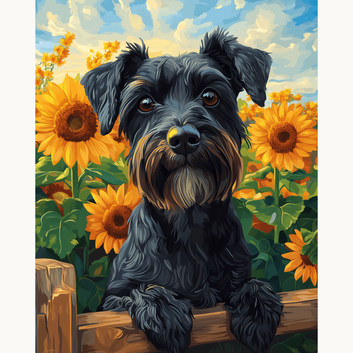 Sunflower Schnauzer