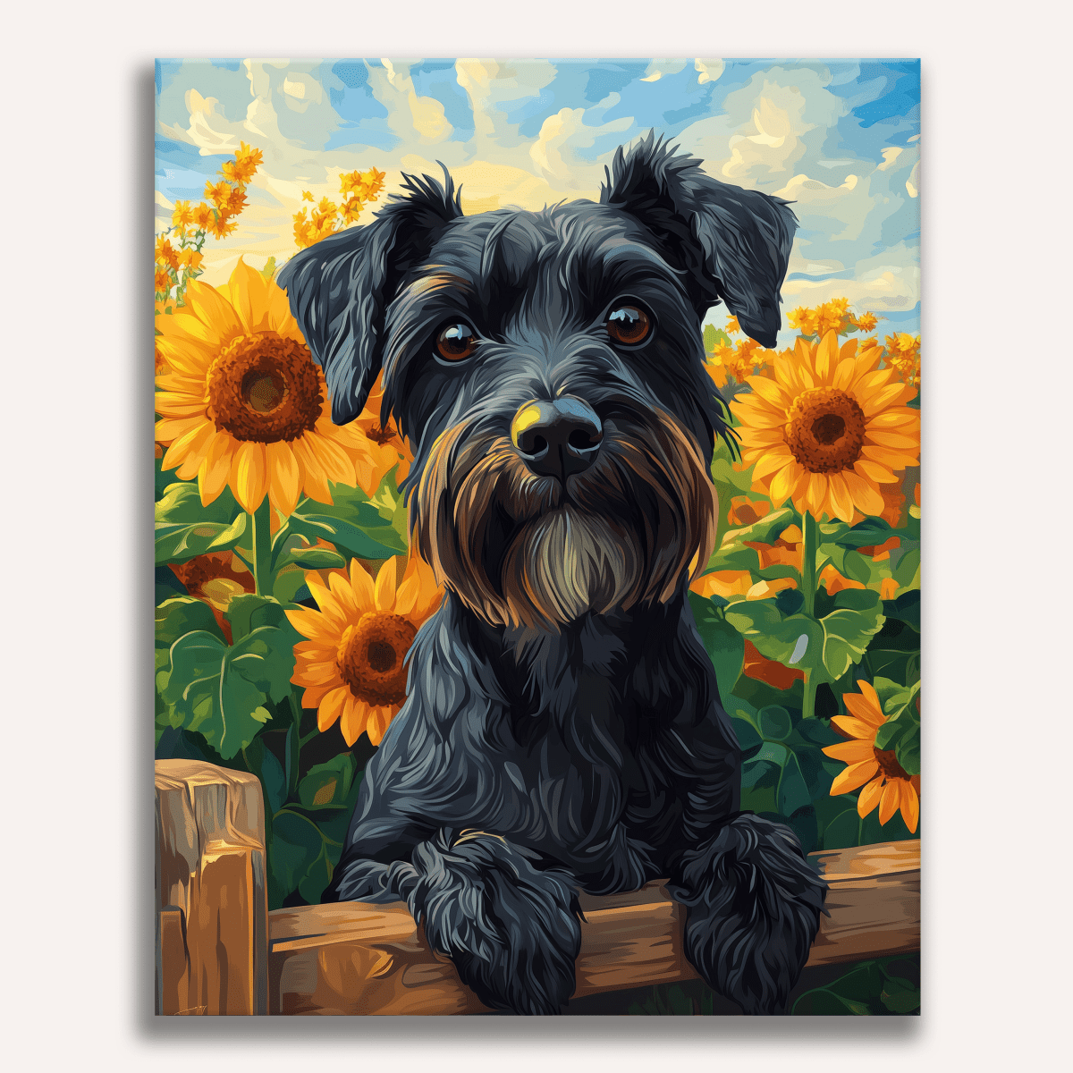 Sunflower Schnauzer