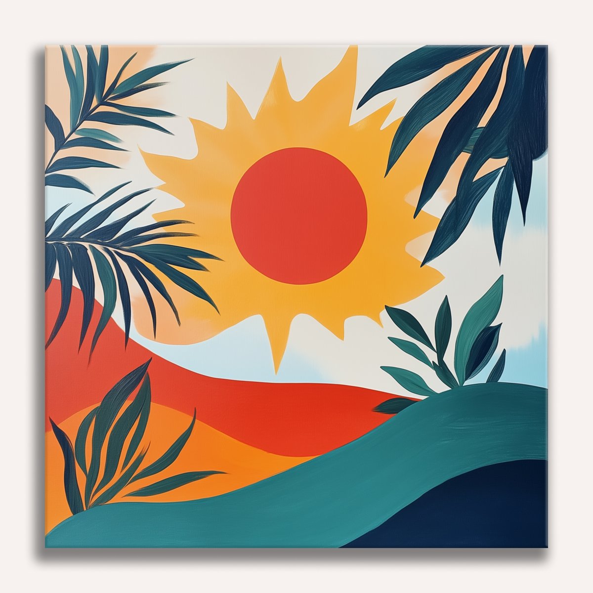 Sunny Days - Number Artist Paint by Numbers Kits