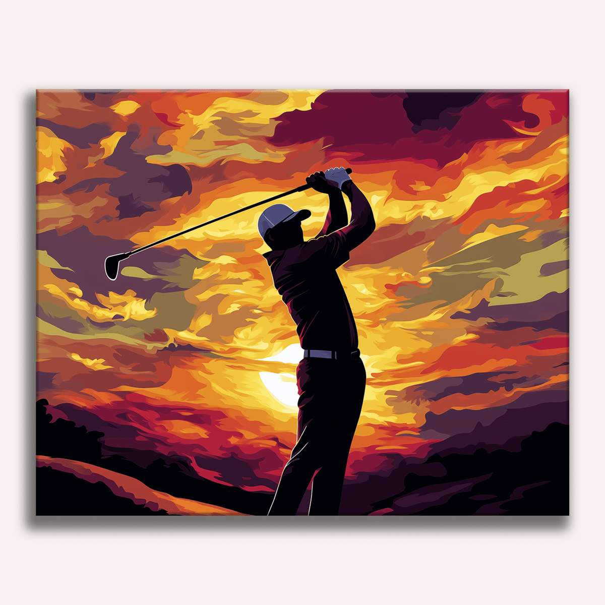 Sunset Strikes Paint by Numbers Kit