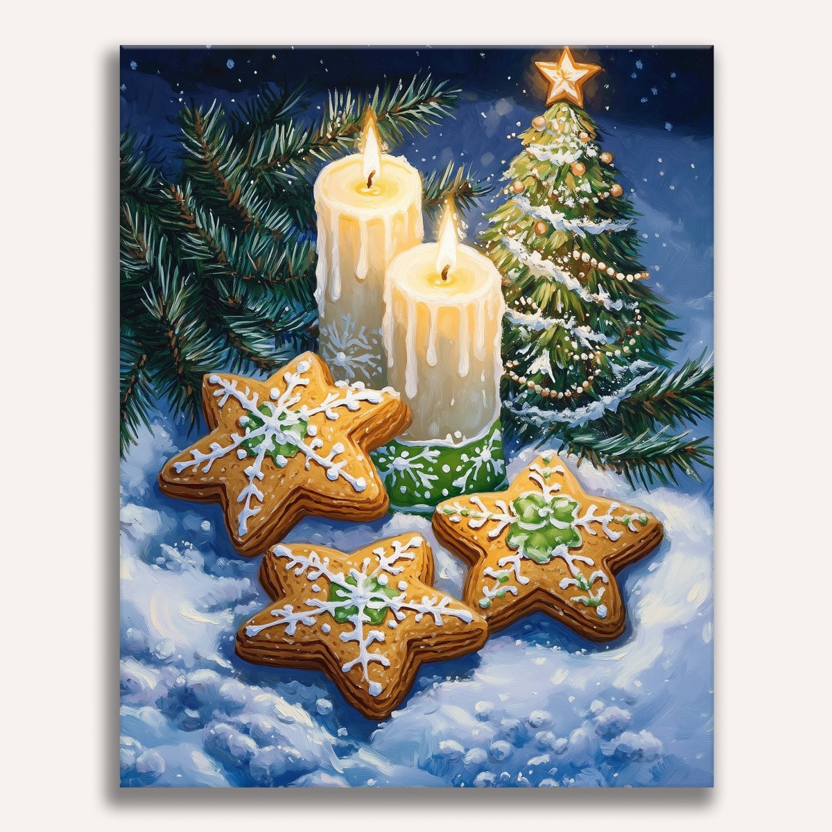 Sweet Holiday - Number Artist Paint by Numbers Kits