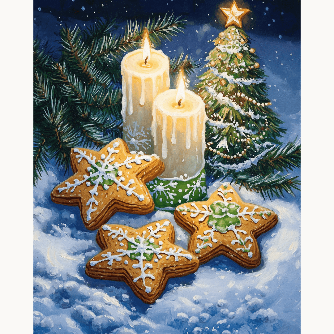 Sweet Holiday - Number Artist Paint by Numbers Kits