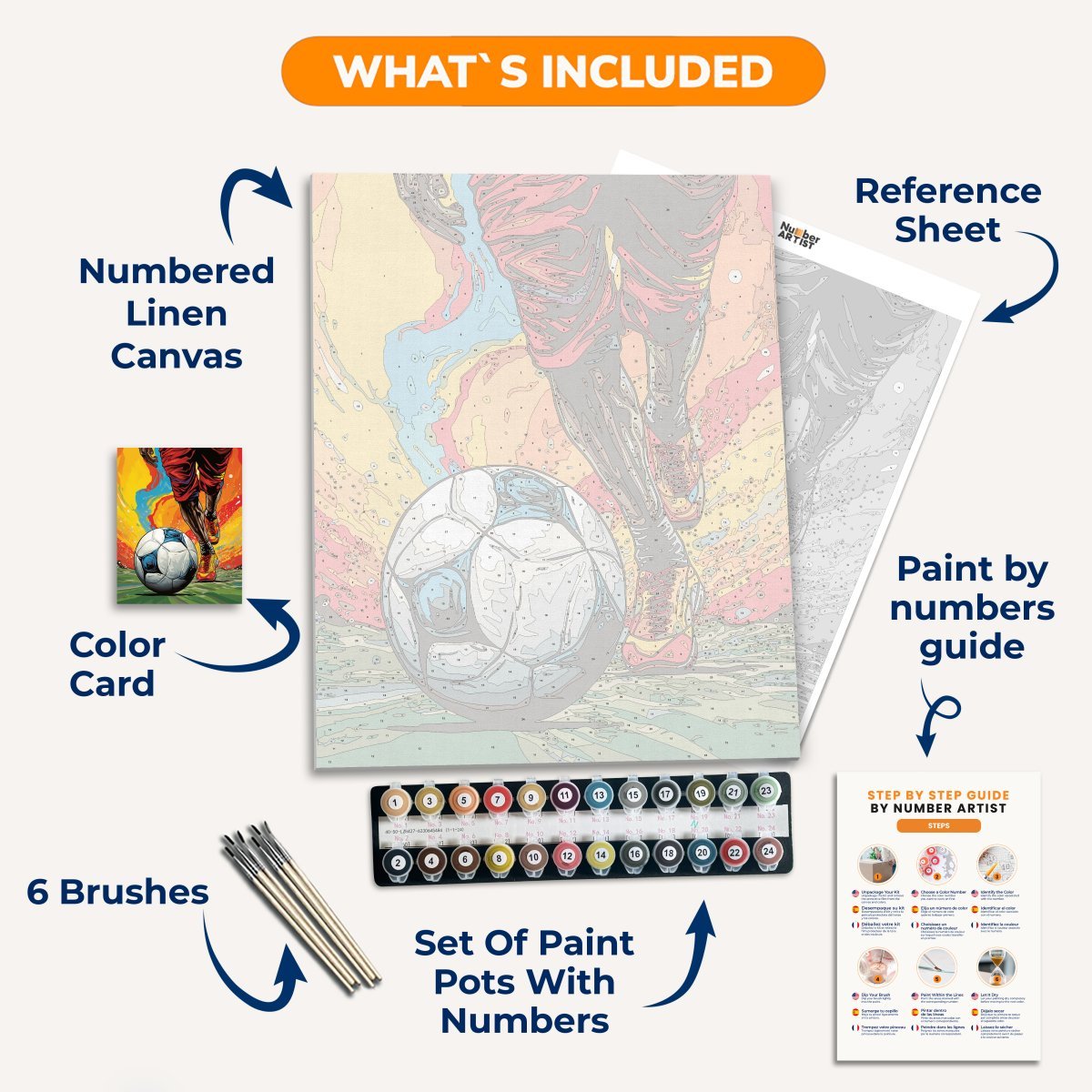 Take the Shot - Number Artist Paint by Numbers Kits