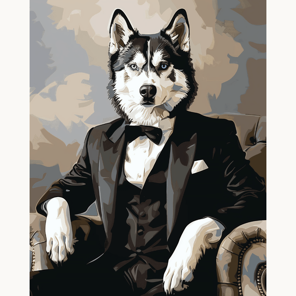 The Dogfather - Number Artist Paint by Numbers Kits