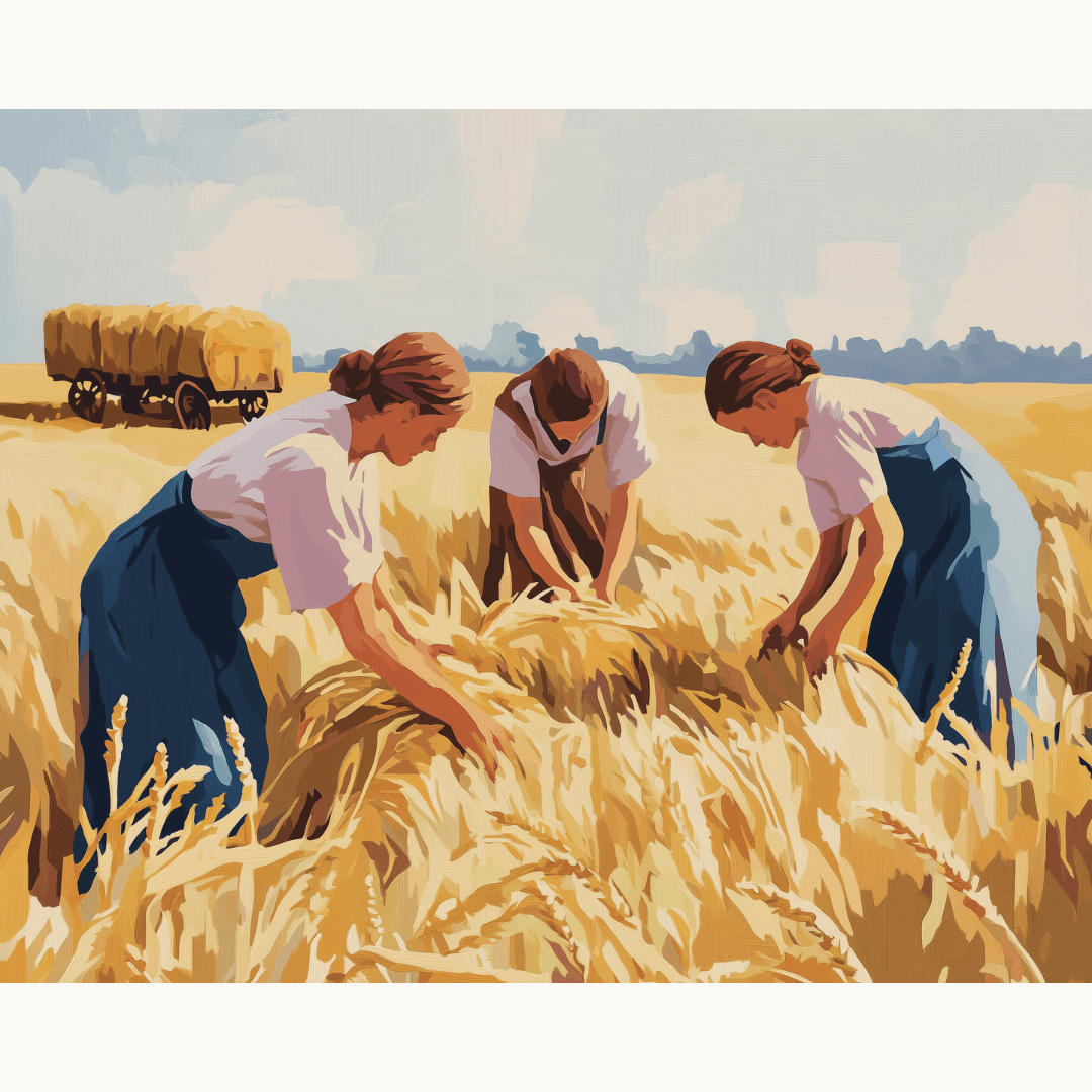 The Gleaners - Number Artist Paint by Numbers Kits