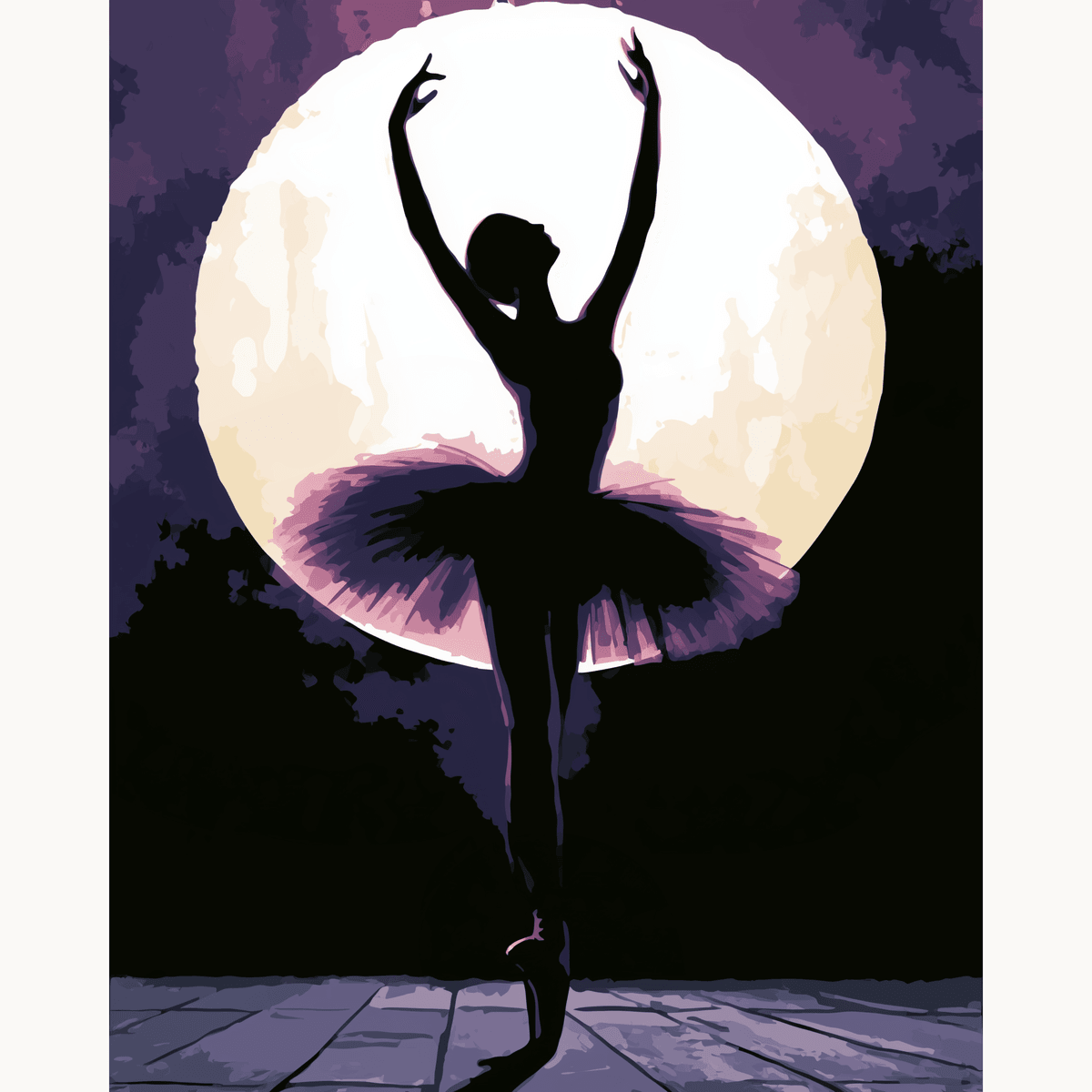 Tiny Dancer - Number Artist Paint by Numbers Kits
