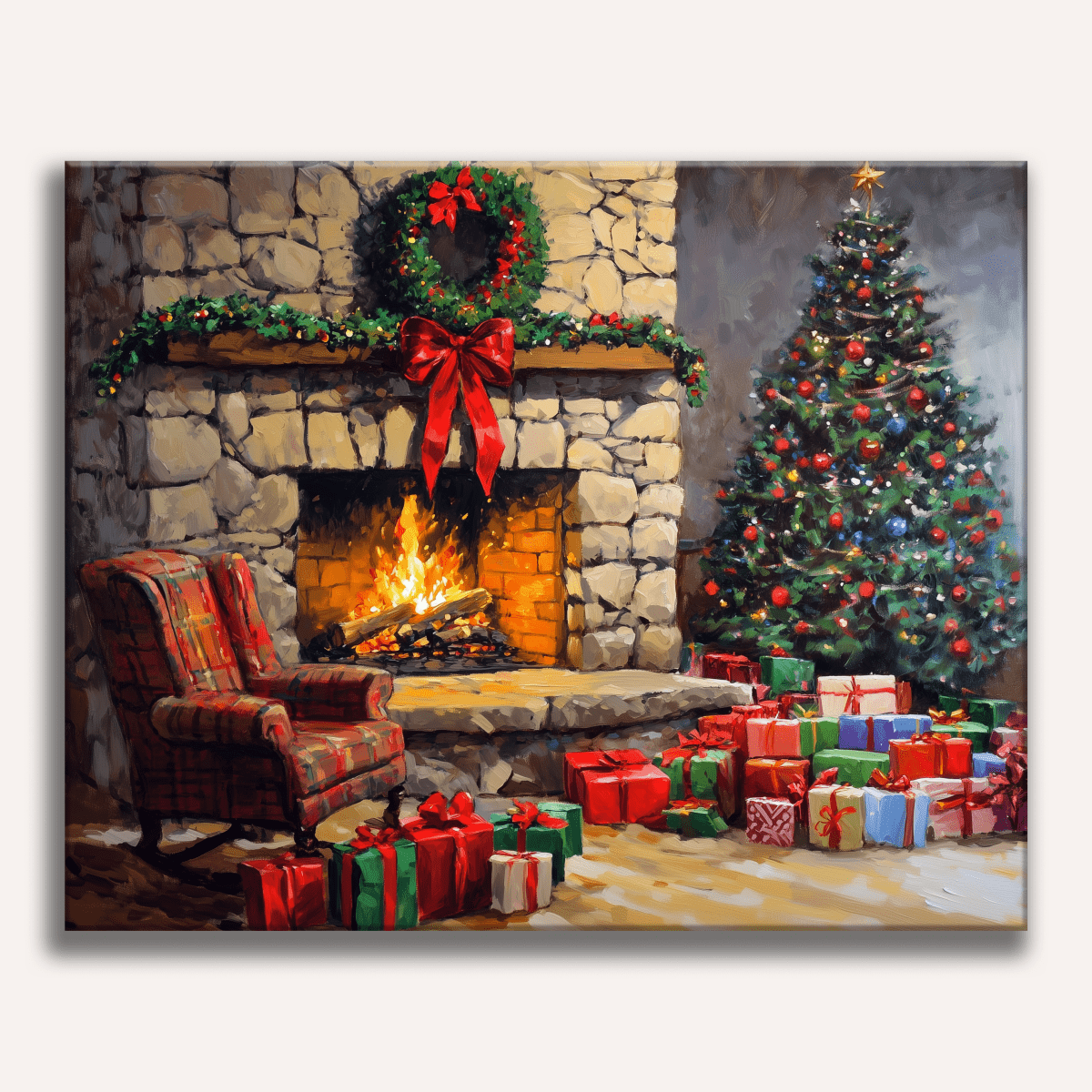 Too Many Presents - Number Artist Paint by Numbers Kits