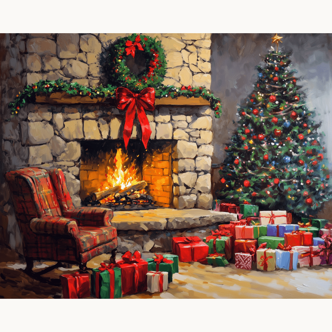 Too Many Presents - Number Artist Paint by Numbers Kits