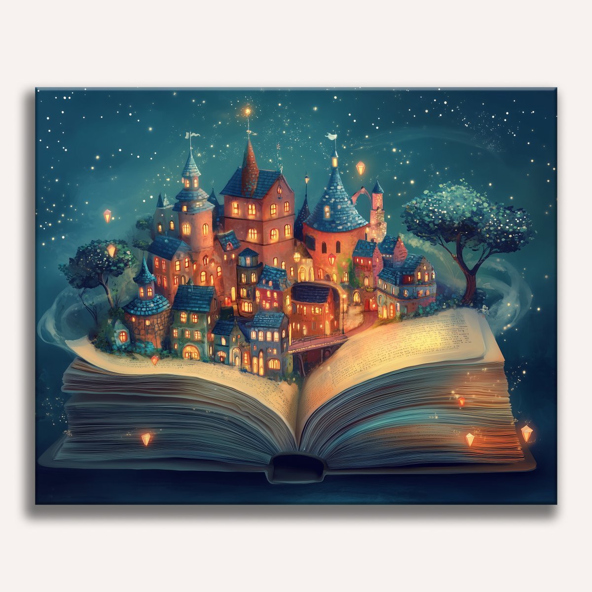 Town Tales - Number Artist Paint by Numbers Kits