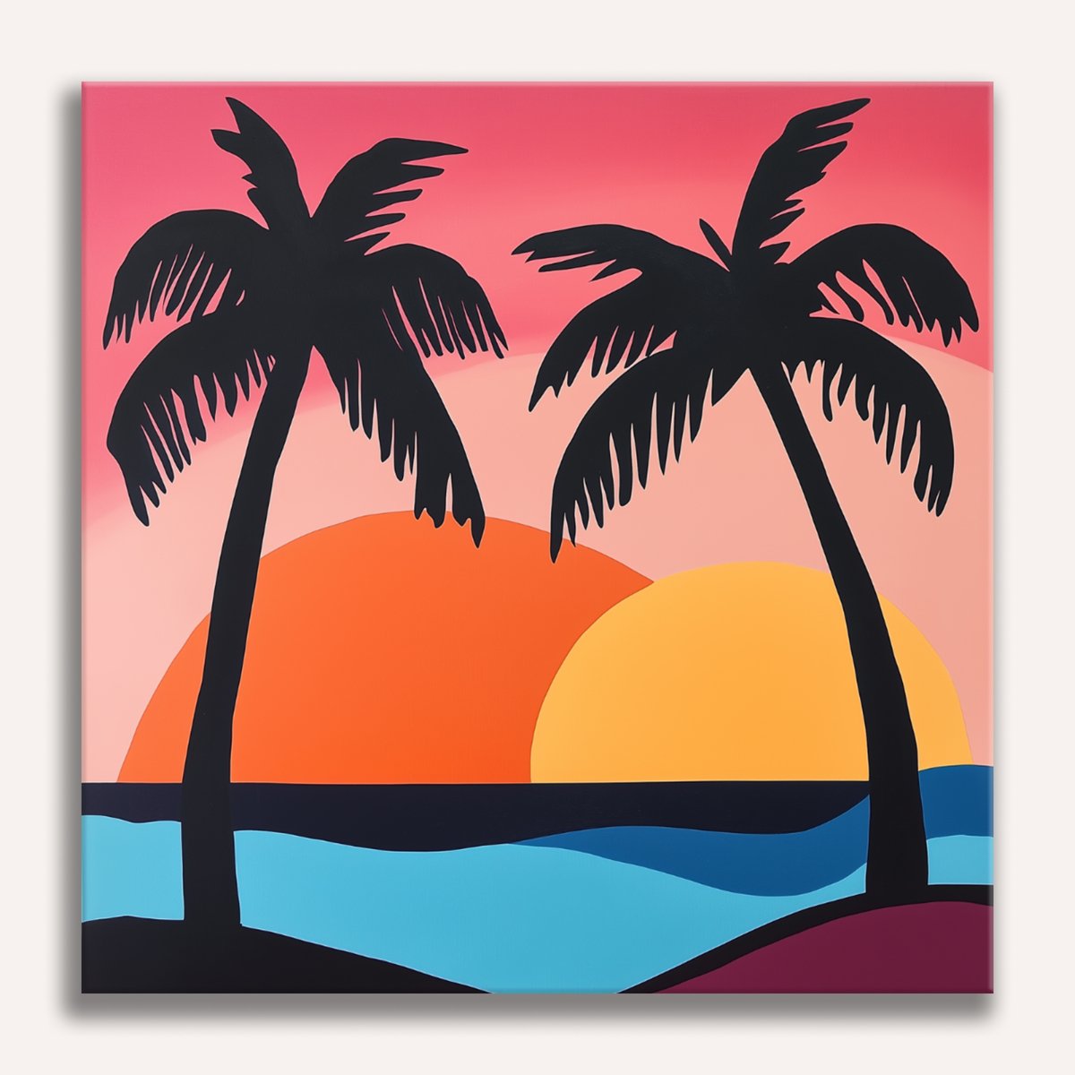 Tropical Haven - Number Artist Paint by Numbers Kits