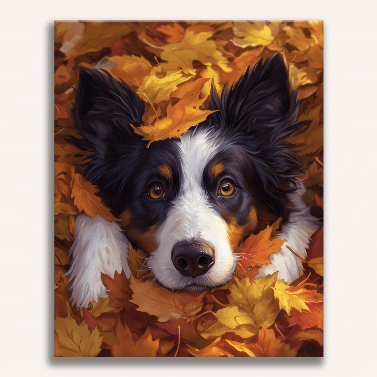 Tucked in Autumn Blanket - Number Artist Paint by Numbers Kits