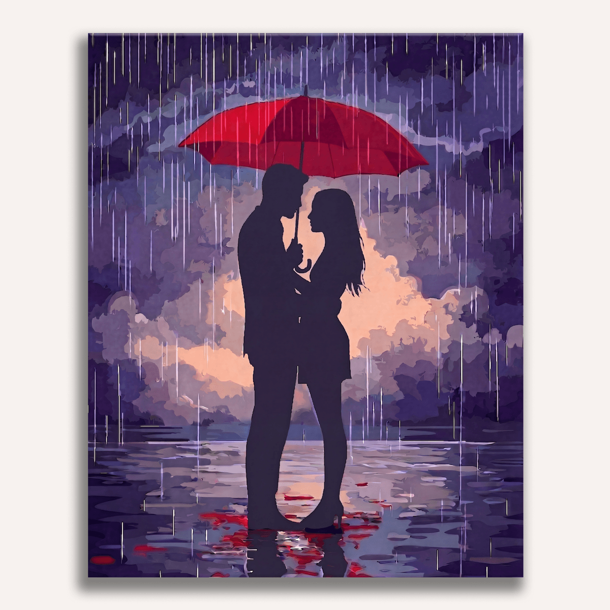 Umbrella - Number Artist Paint by Numbers Kits