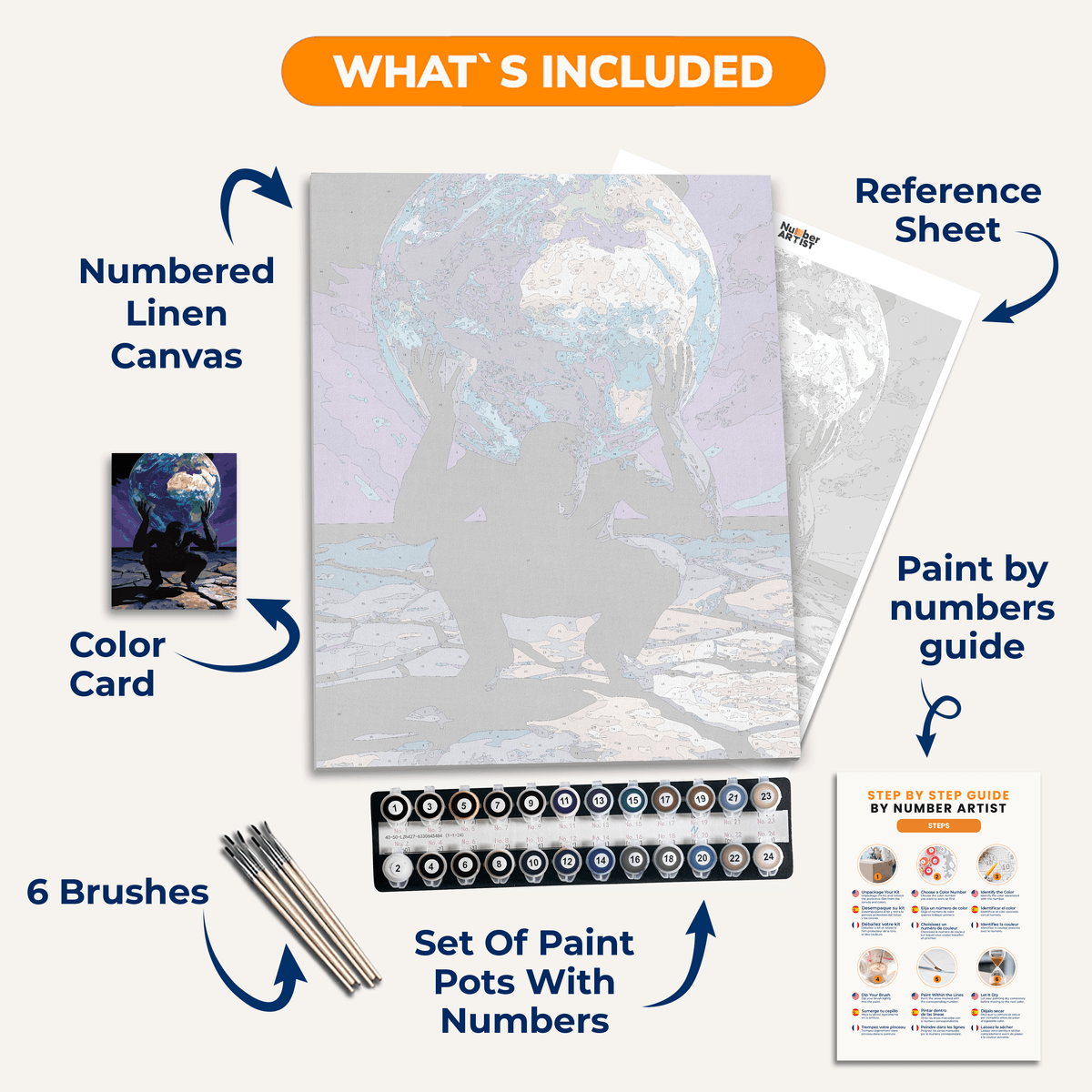 Under Pressure - Number Artist Paint by Numbers Kits