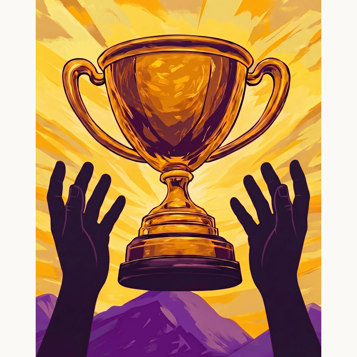 We Are the Champions - Number Artist Paint by Numbers Kits
