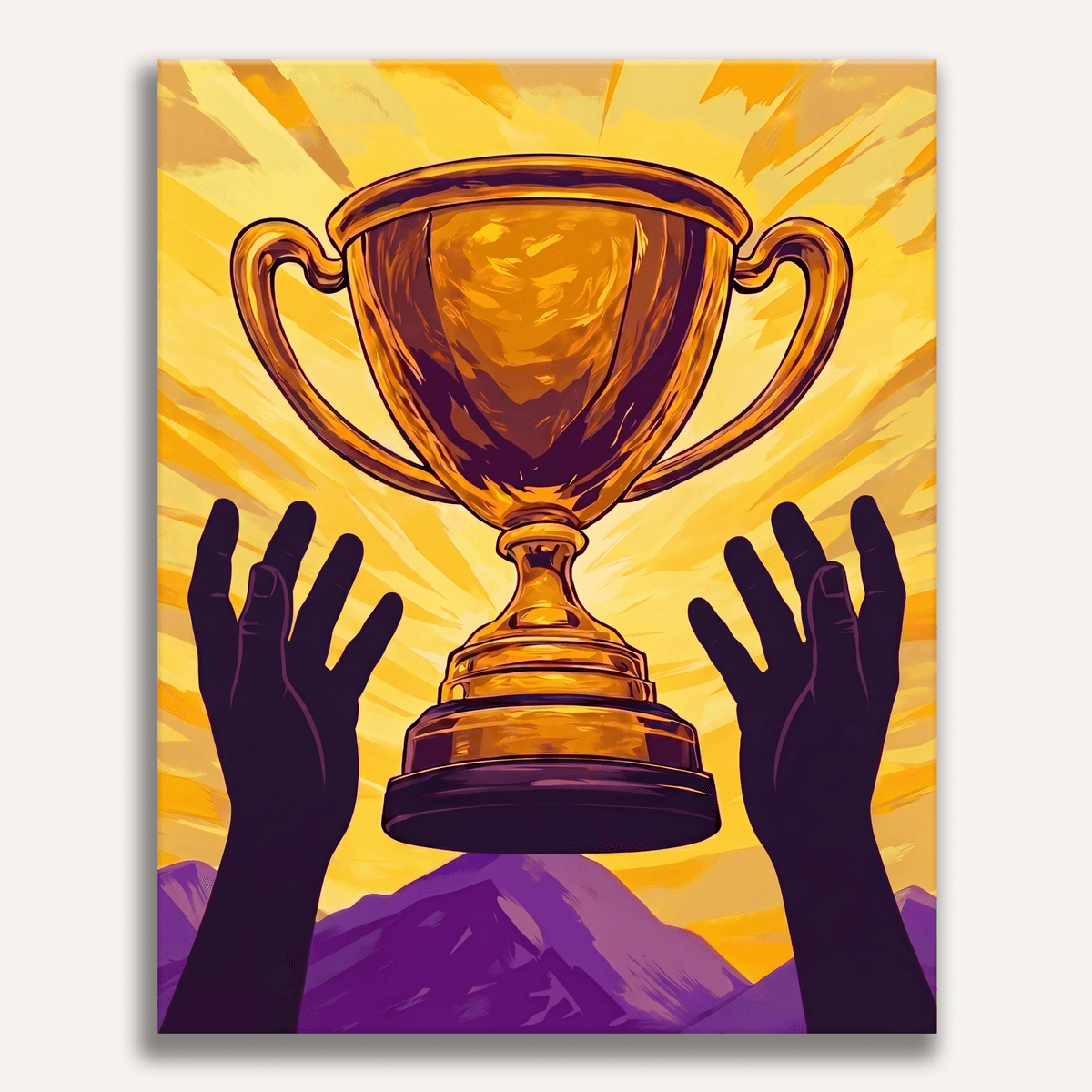 We Are the Champions - Number Artist Paint by Numbers Kits