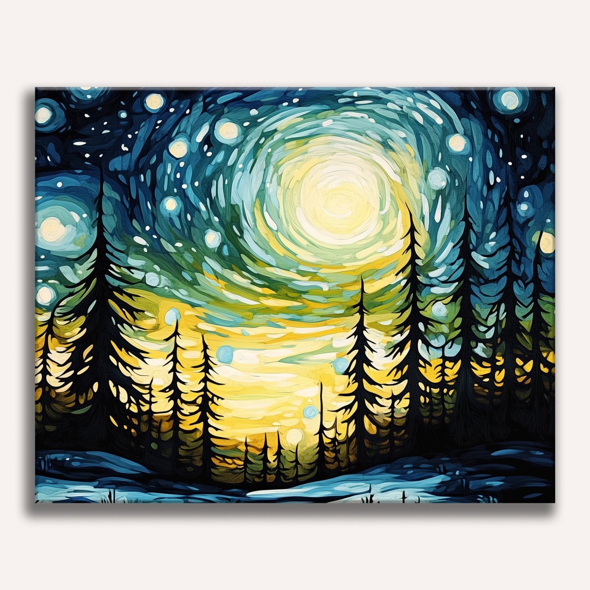 Winter Night - Number Artist Paint by Numbers Kits