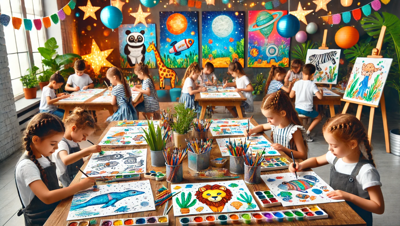 Creative Ideas for a Memorable Painting Party for Kids