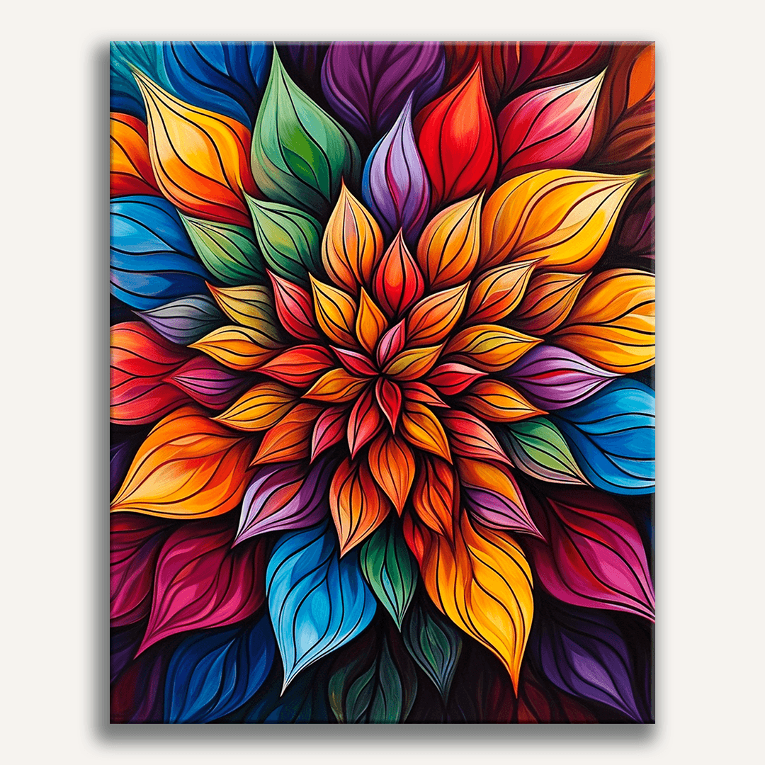 Abstract Paint by Numbers Kits - Number Artist