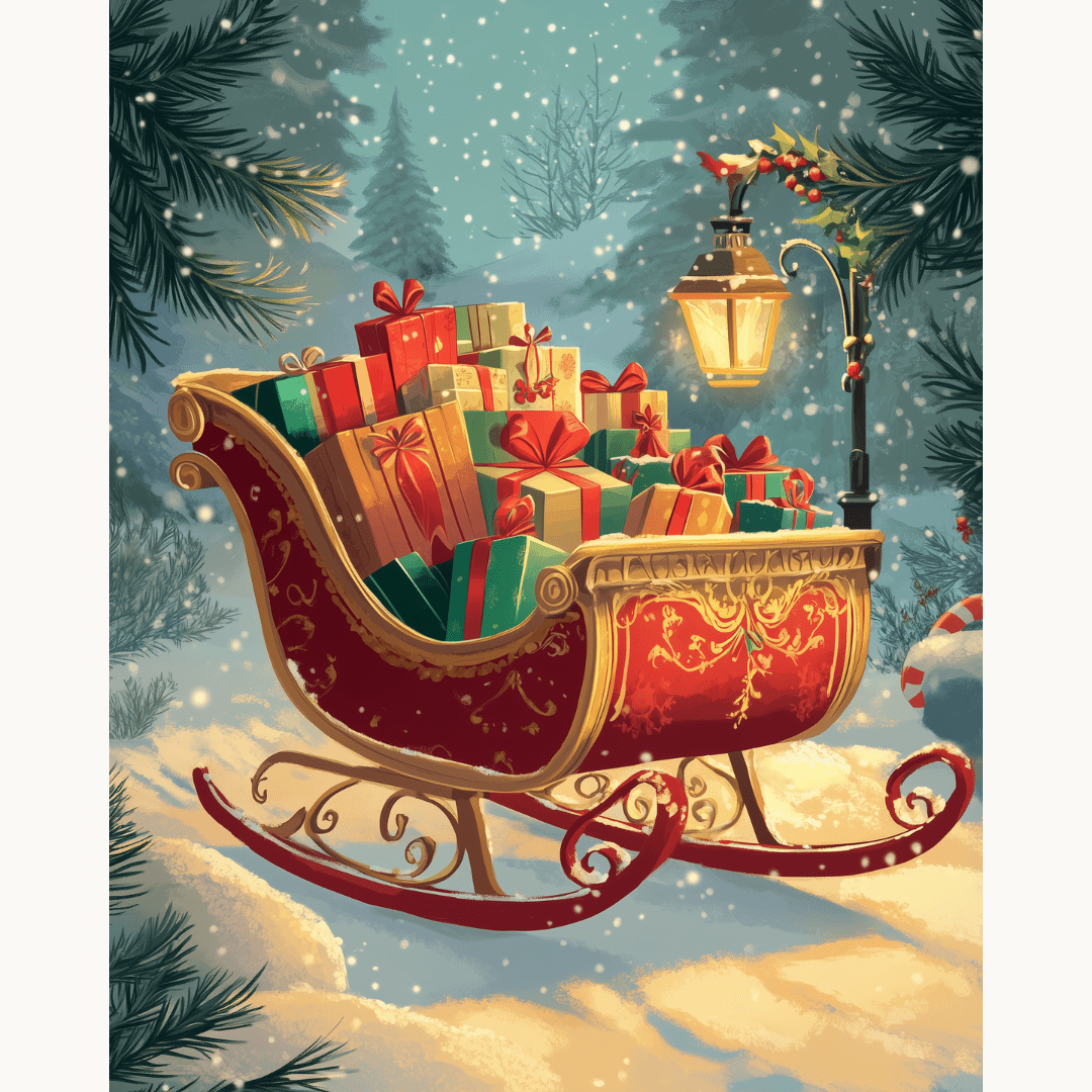 Ready for Christmas - Number Artist Paint By Numbers Kits